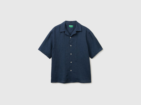 100% linen short-sleeved shirt - ucb_image_FS