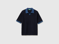 Ribbed knit polo shirt - ucb_image_FS