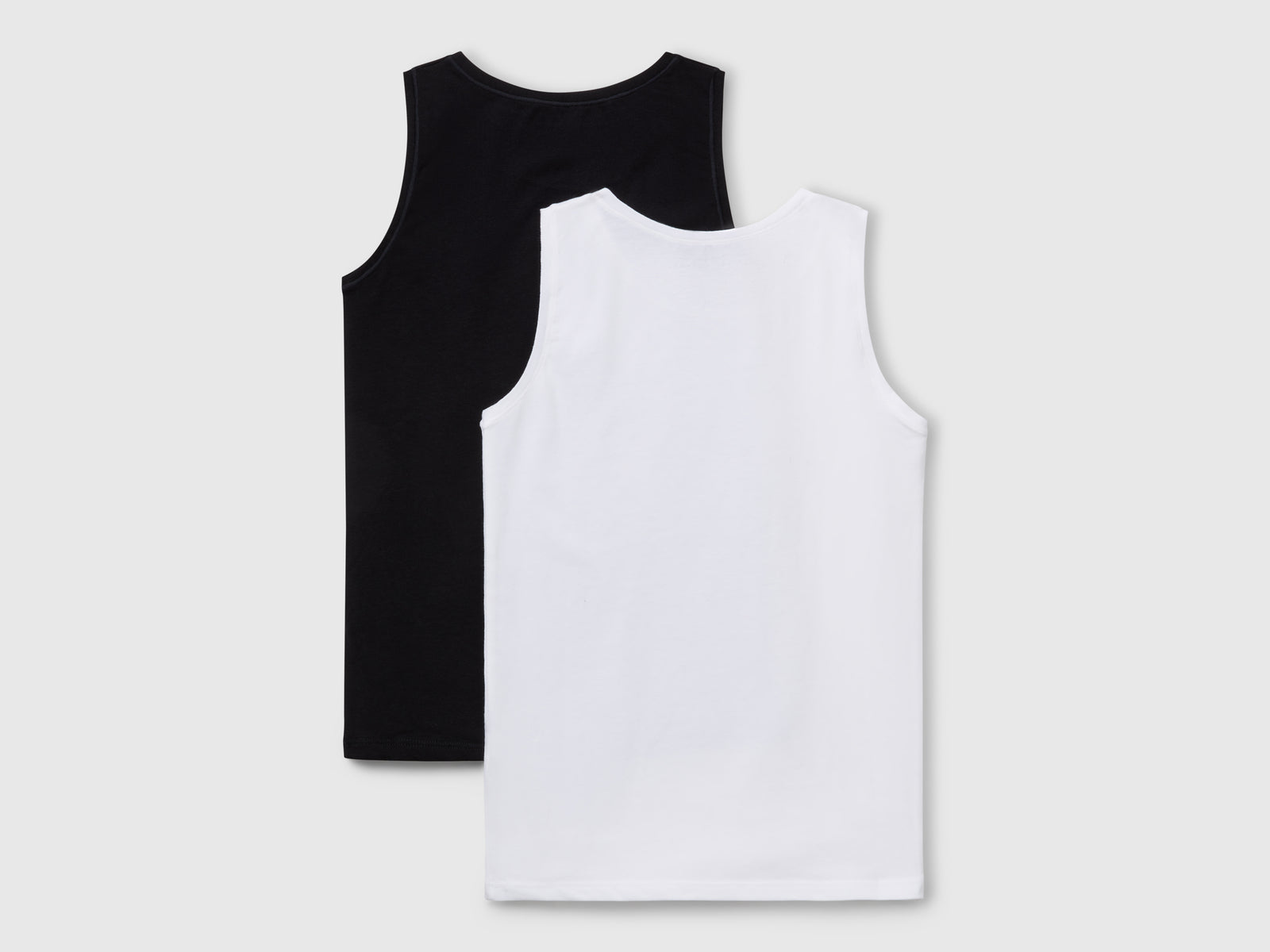 Two tank tops in super stretch cotton - ucb_image_BS