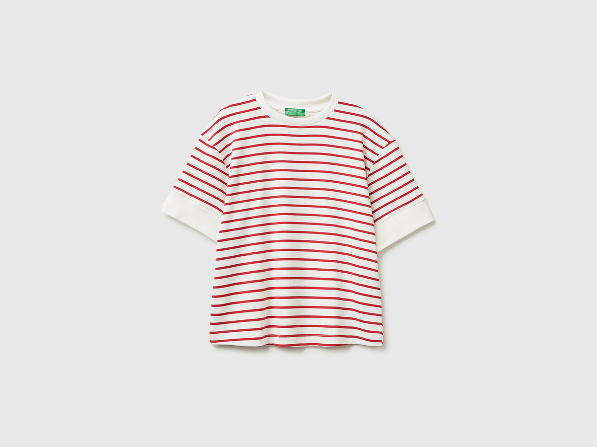 Striped short-sleeved T-shirt - ucb_image_FS