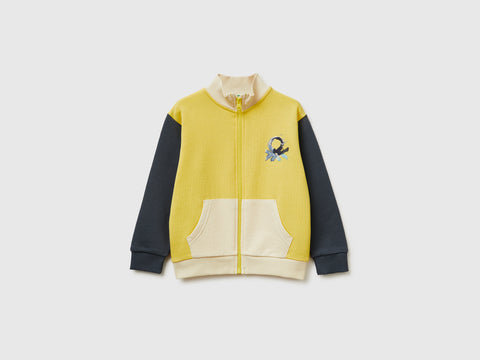 Organic cotton zip-up sweatshirt - ucb_image_FS