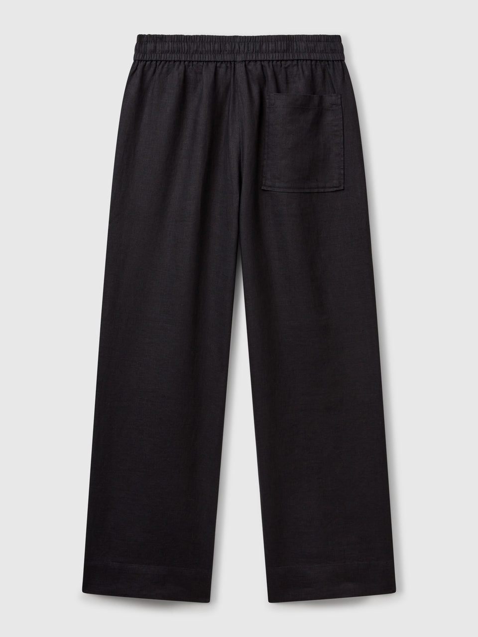 Trousers in pure linen with elastic - ucb_image_BS