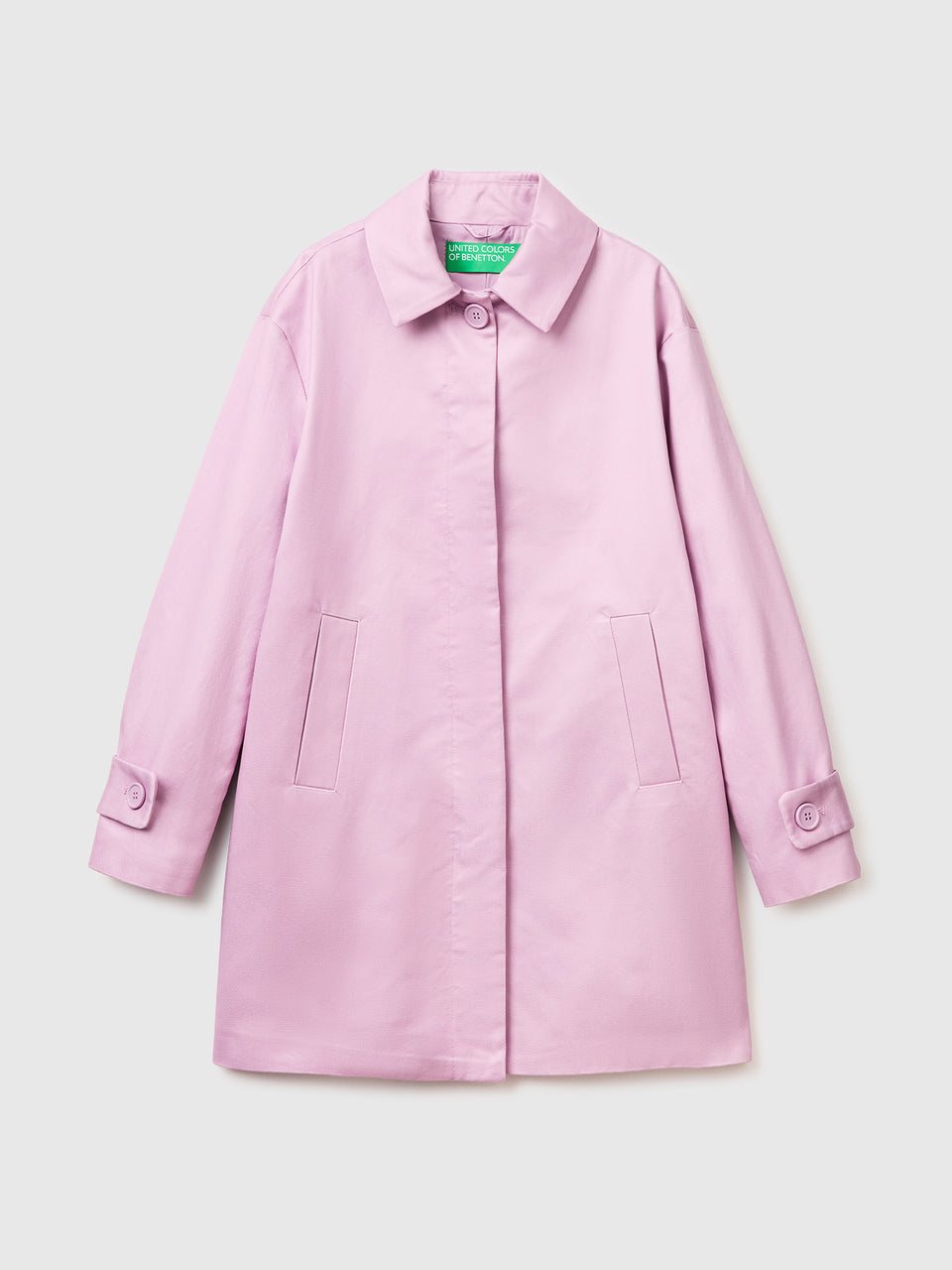Midi duster coat with collar - ucb_image_FS