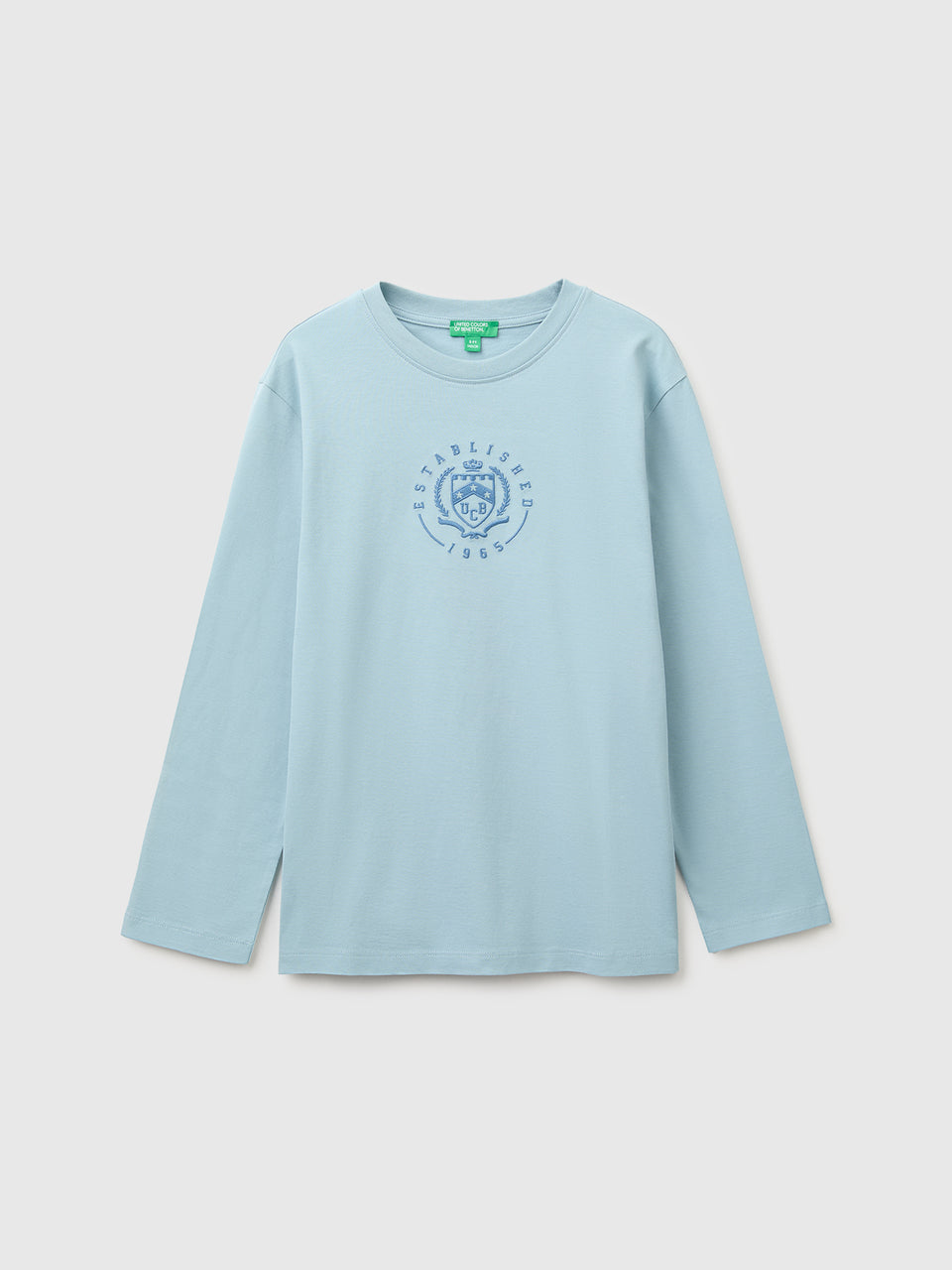 T-shirt com estampa e bordado - ucb_image_FS