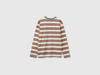 T-shirt às riscas em algodão orgânico - ucb_image_BS