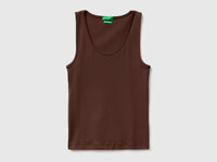 Slim fit ribbed tank top - ucb_image_FS