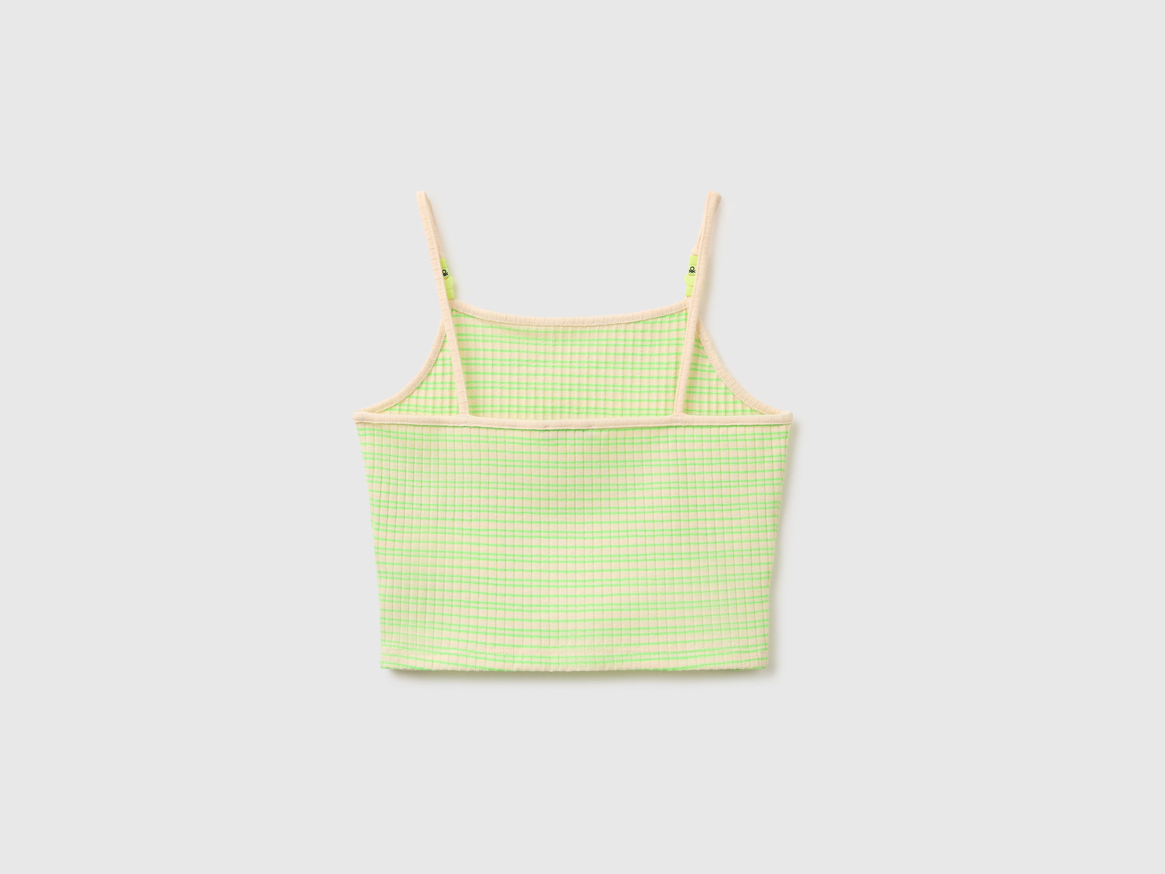 Striped tank top with beads - ucb_image_BS