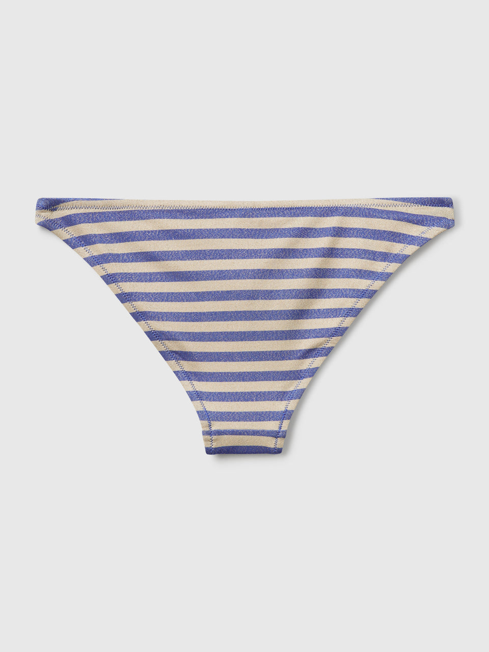 Slip de biquíni às riscas com lurex - ucb_image_BS