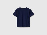 Organic cotton T-shirt with logo print - ucb_image_BS
