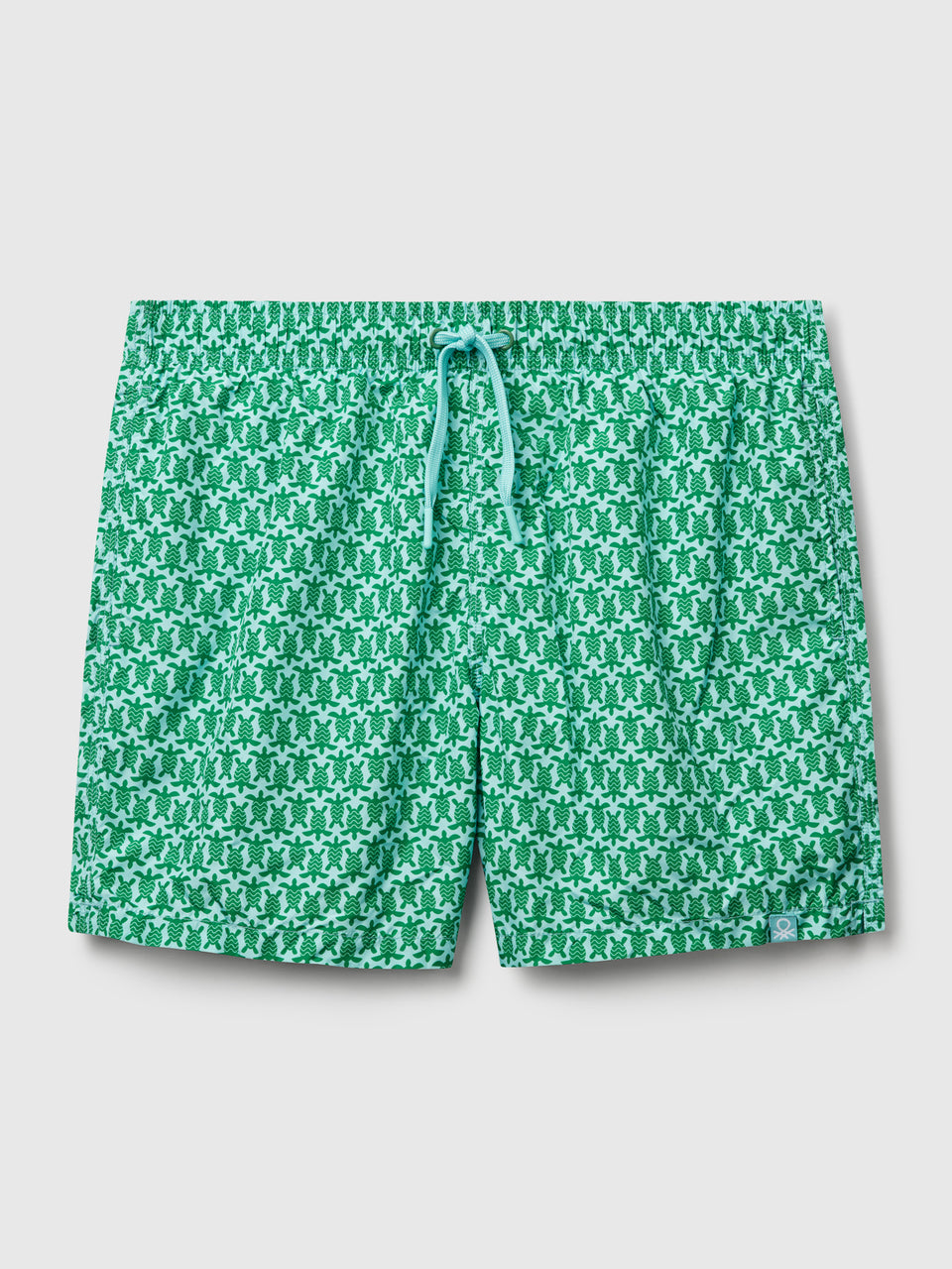 Shorts de natação em nylon estampado - ucb_image_FS