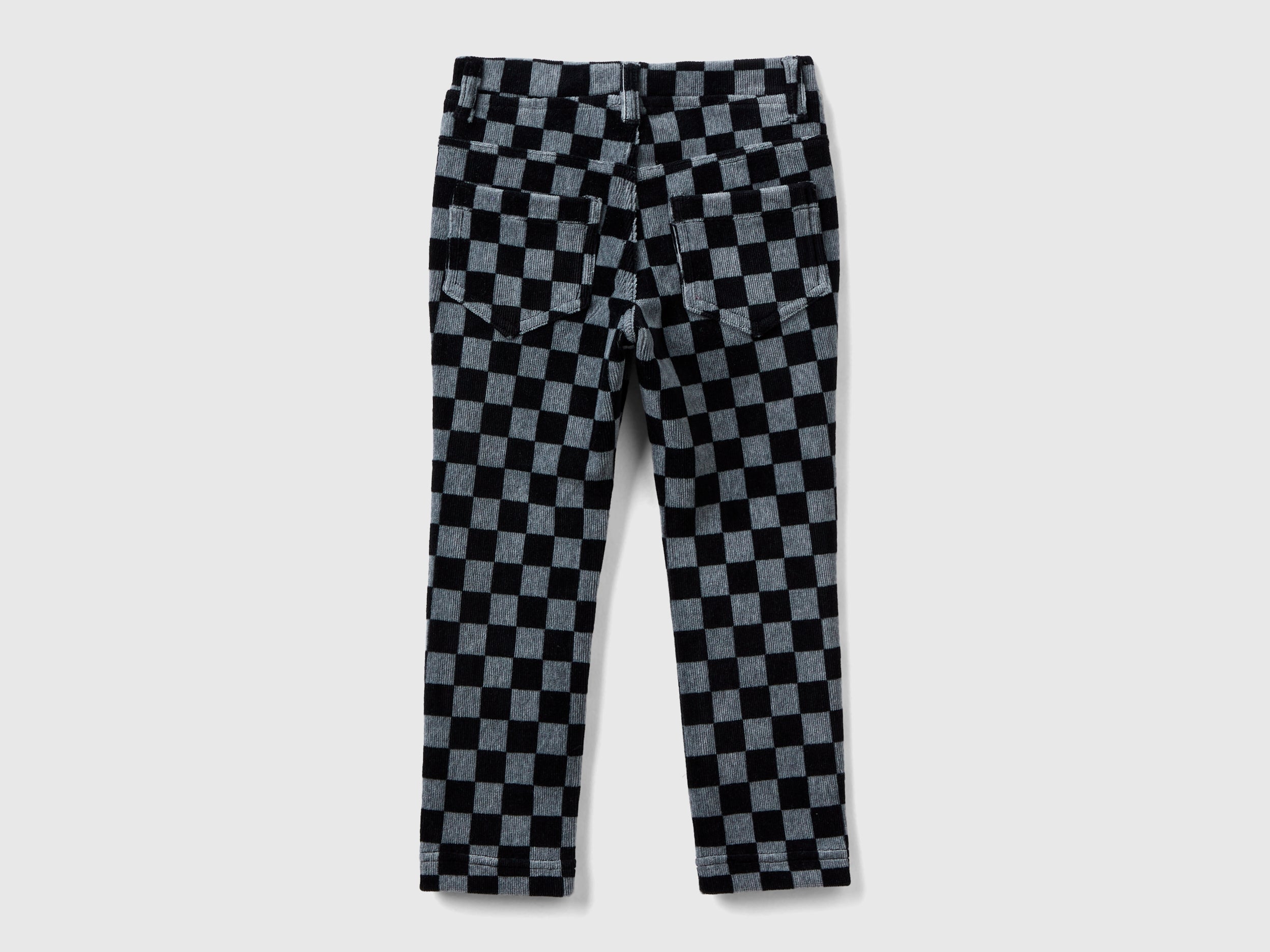 Jeggings pretas com estampa aos quadrados - ucb_image_BS