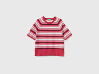 Striped short-sleeved sweater - ucb_image_FS