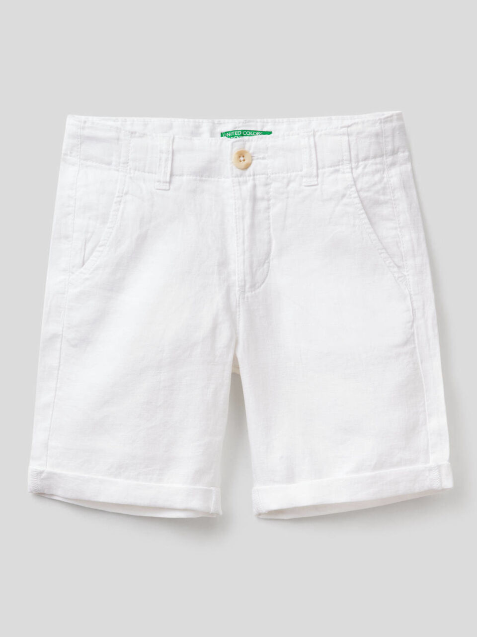 Bermudas de puro lino image number 1