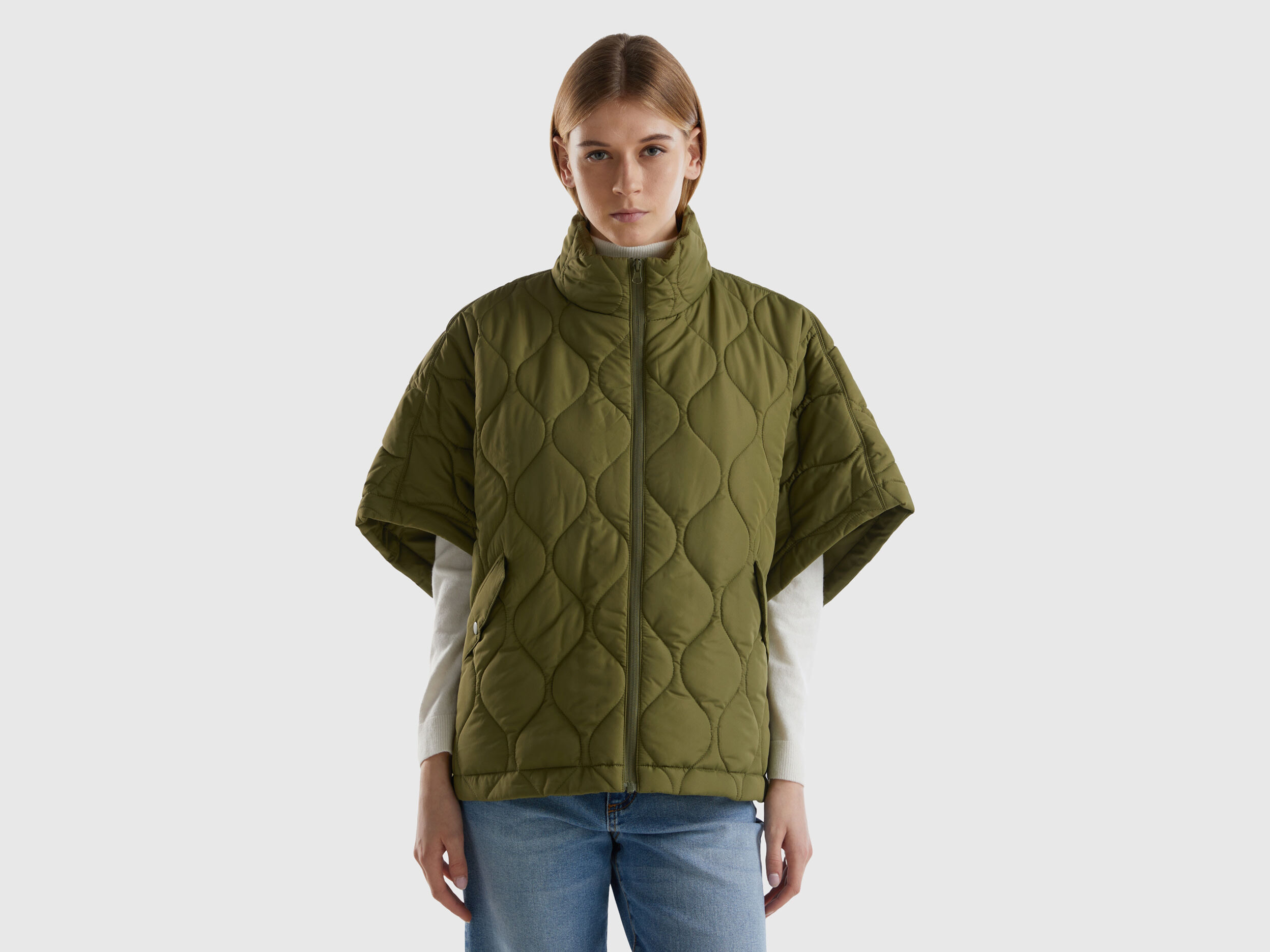 Benetton plumifero mujer online