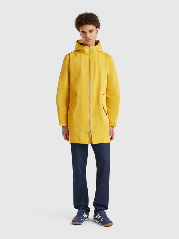 Parka en mezcla de algodón Hombre