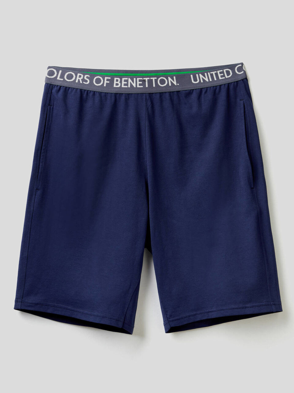 Bermudas con elástico con logotipo image number 1