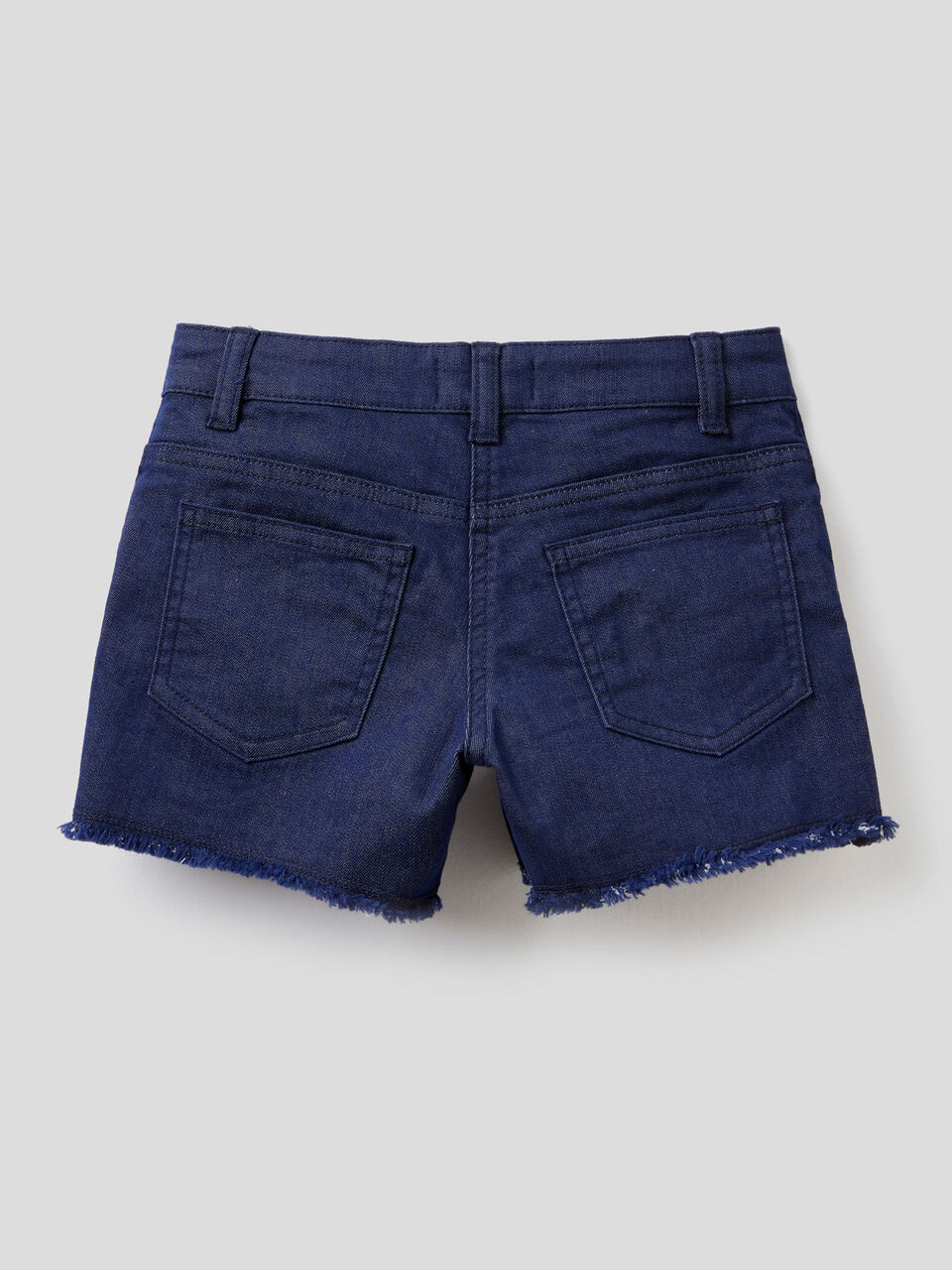 Pantalón corto de algodón elástico mixto image number 2