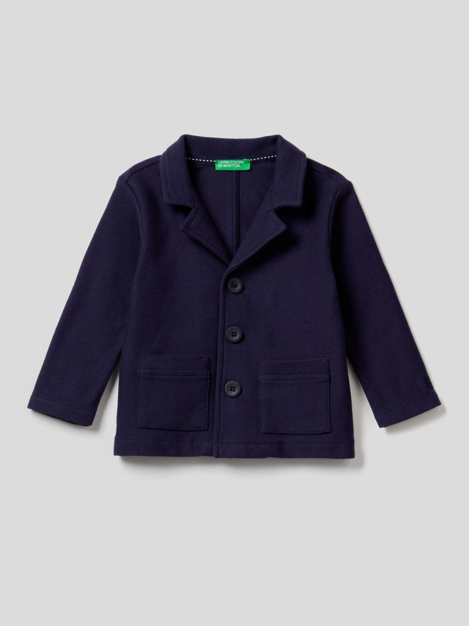 Blazer de felpa de 100 % algodón image number 1