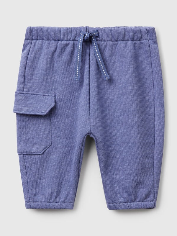 Pantalón de rizo con bolsillo Recién nacidos