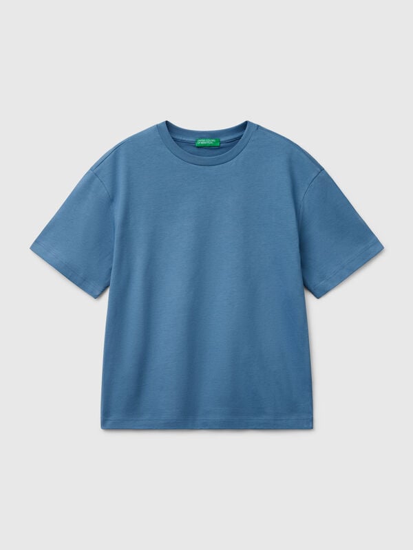 Camiseta de manga corta de algodón  Niño