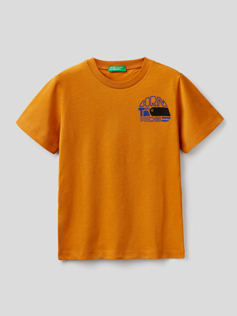 Camiseta de manga corta de algodón orgánico image number 1