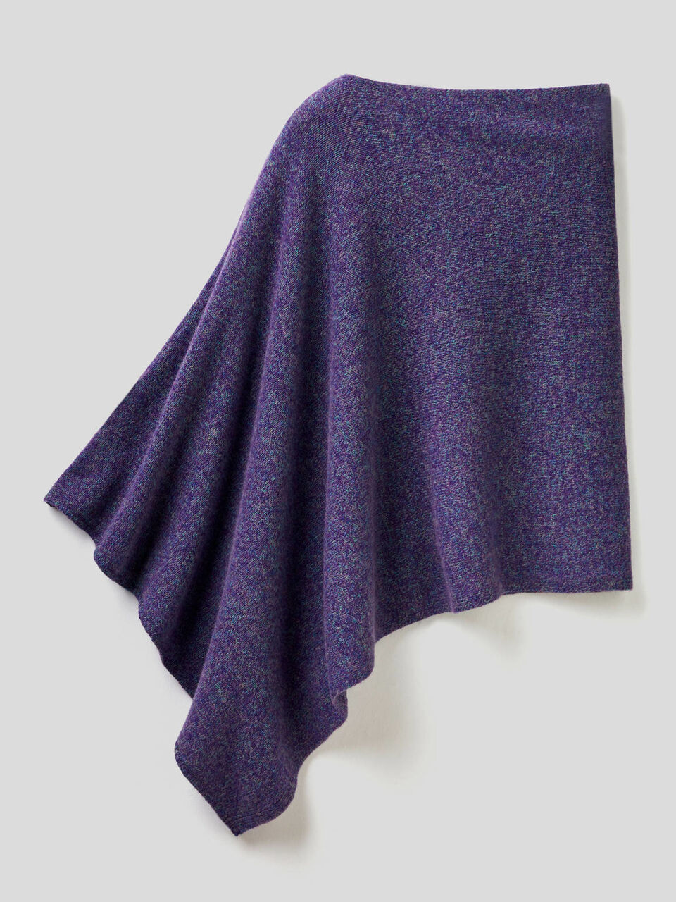Capa de pura lana tricot Shetland image number 2
