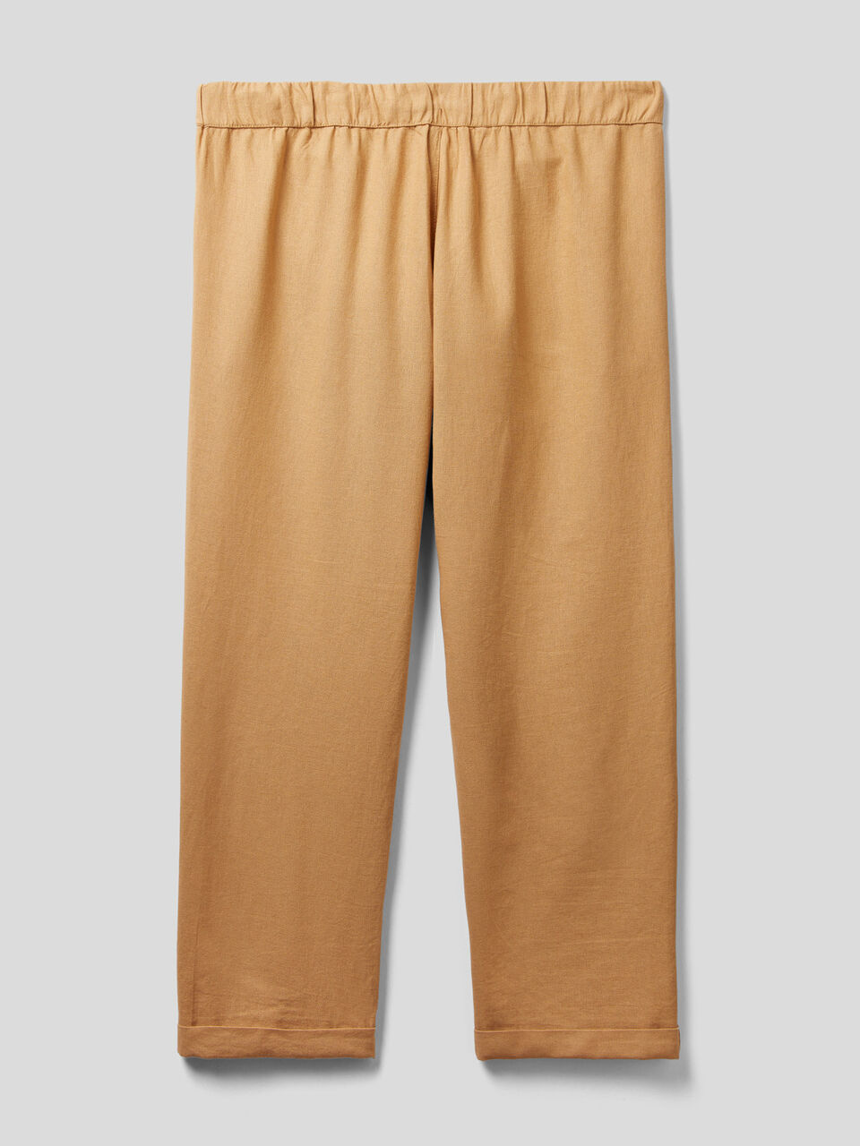 Pantalón en mezcla de lino y viscosa image number 2