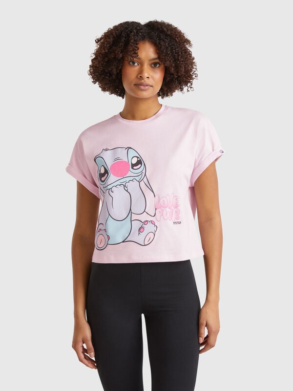 Camiseta boxy lilo & Stitch ©Disney Mujer