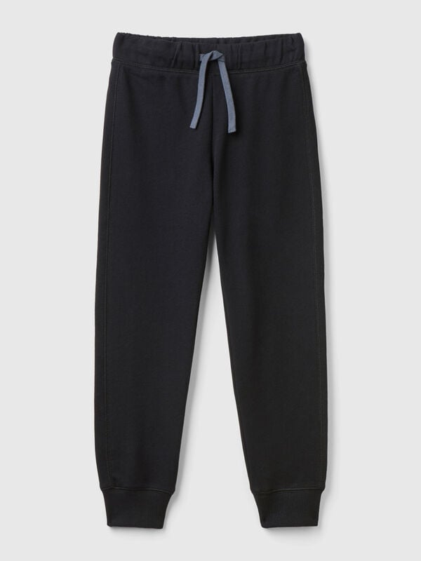 Pantalón de felpa con logotipo Niño