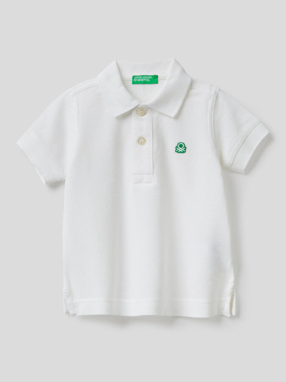 Polo de piqué de algodón puro image number 1