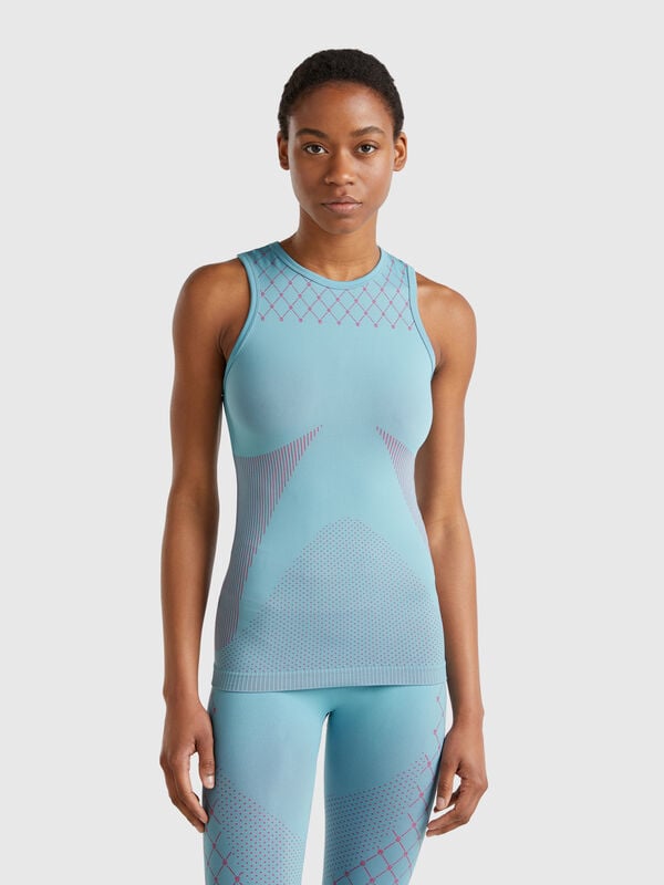 Camiseta deportiva sin costuras Mujer