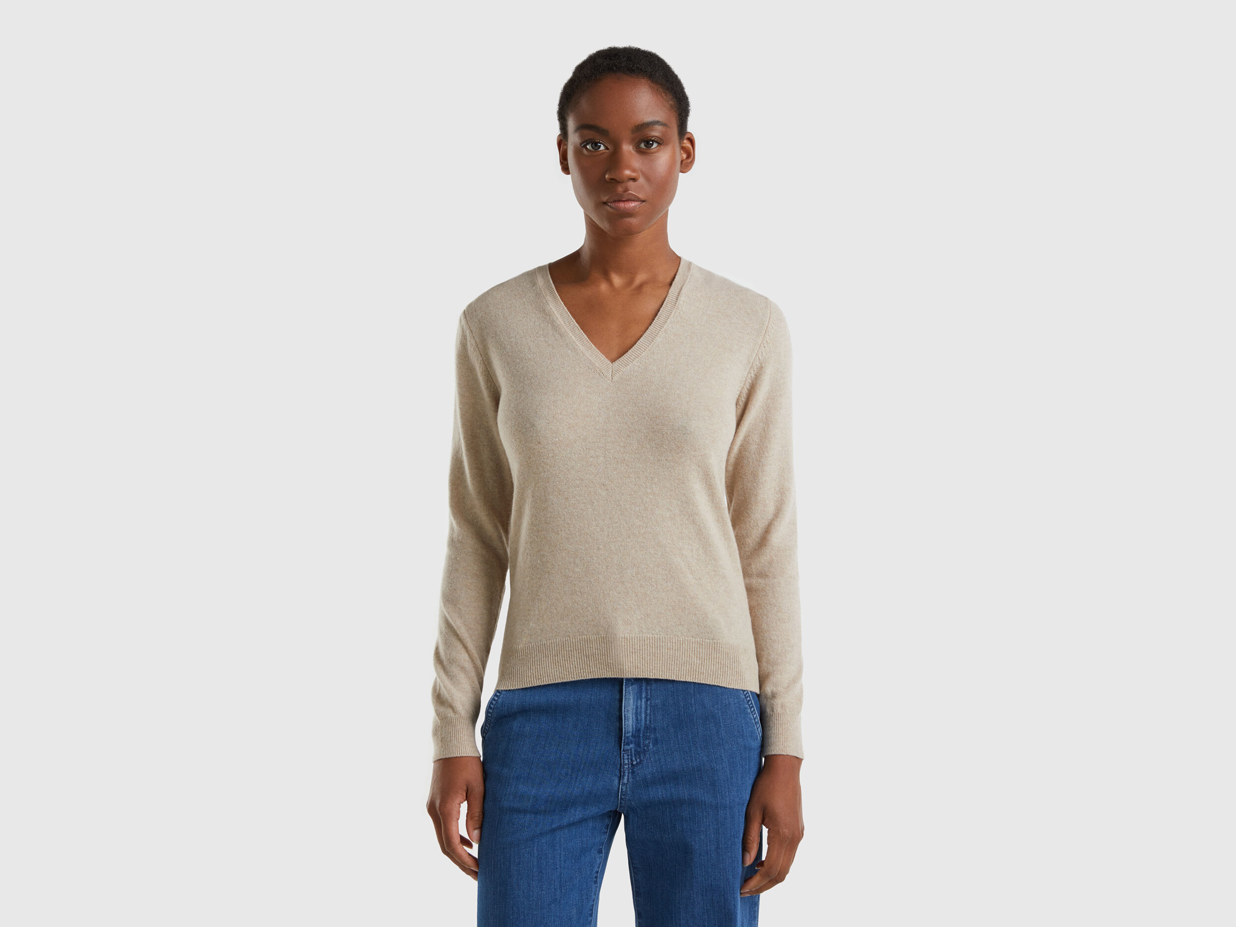 Jersey lana online beige