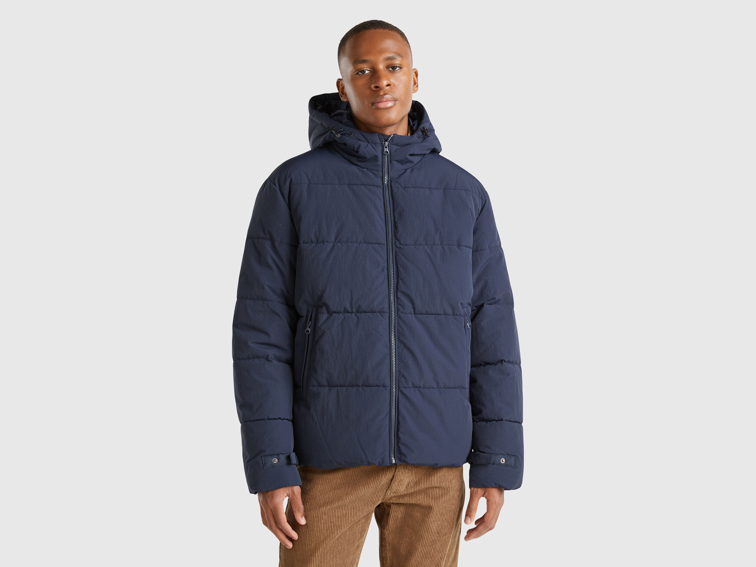 Plumiferos Acolchados Hombre Nueva Coleccion Benetton