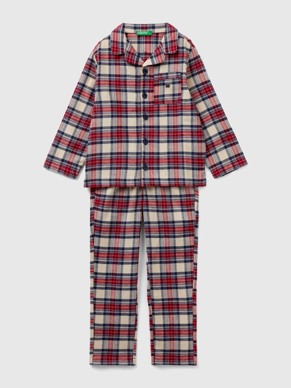 Pijama Ni o Undercolors Colecci n 2023 Benetton
