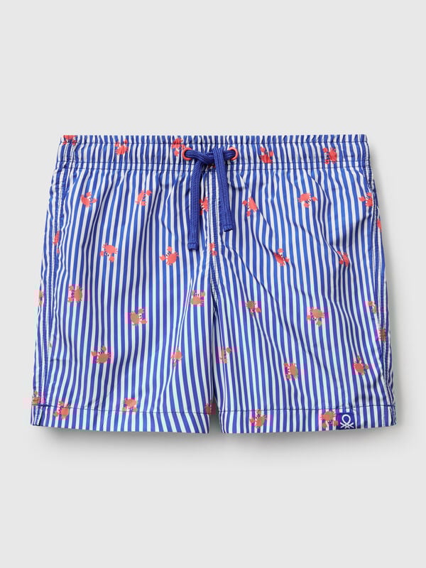 Bañador de nailon estampado Niño