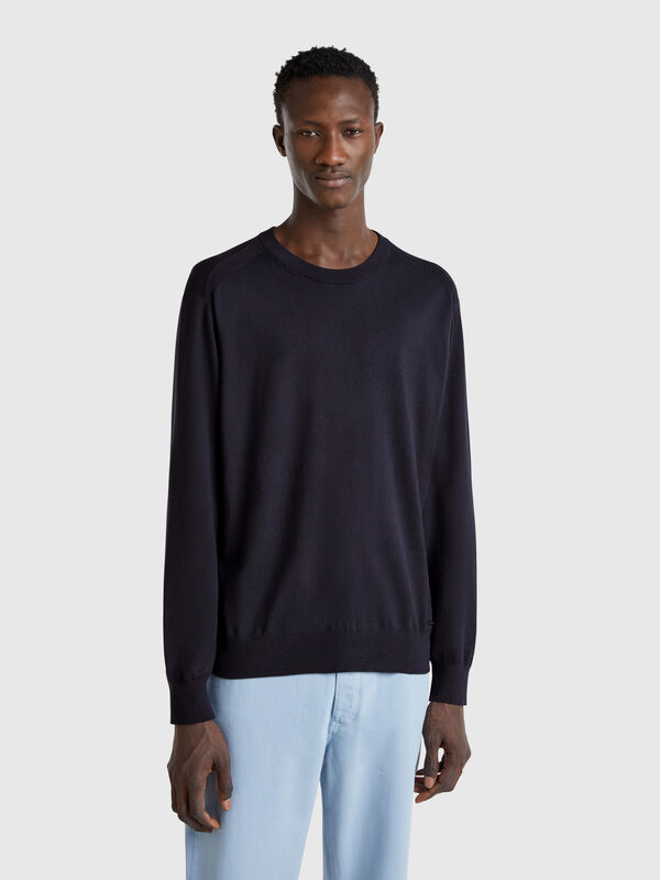 Jersey mezcla de viscosa y seda Hombre