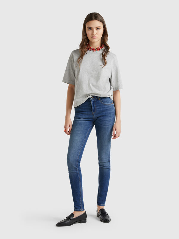 Vaqueros push-up de corte pitillo Mujer