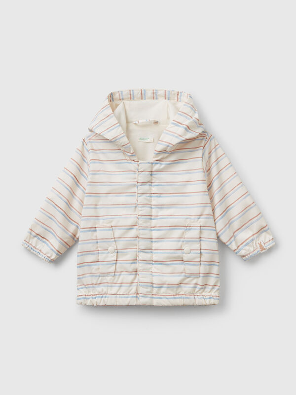 Chaqueta con estampado de rayas Recién nacidos