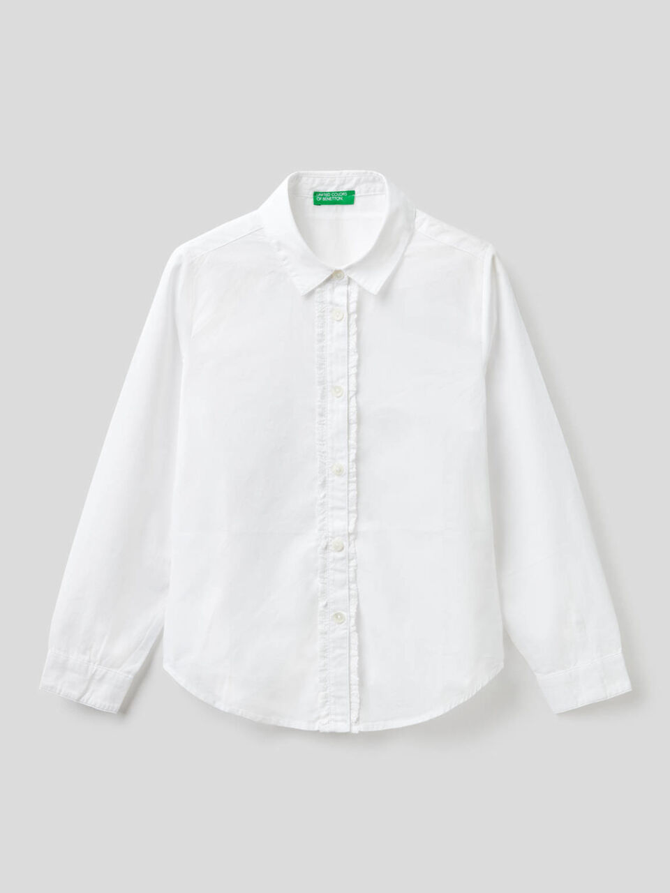 Camisa con detalles de encaje image number 1