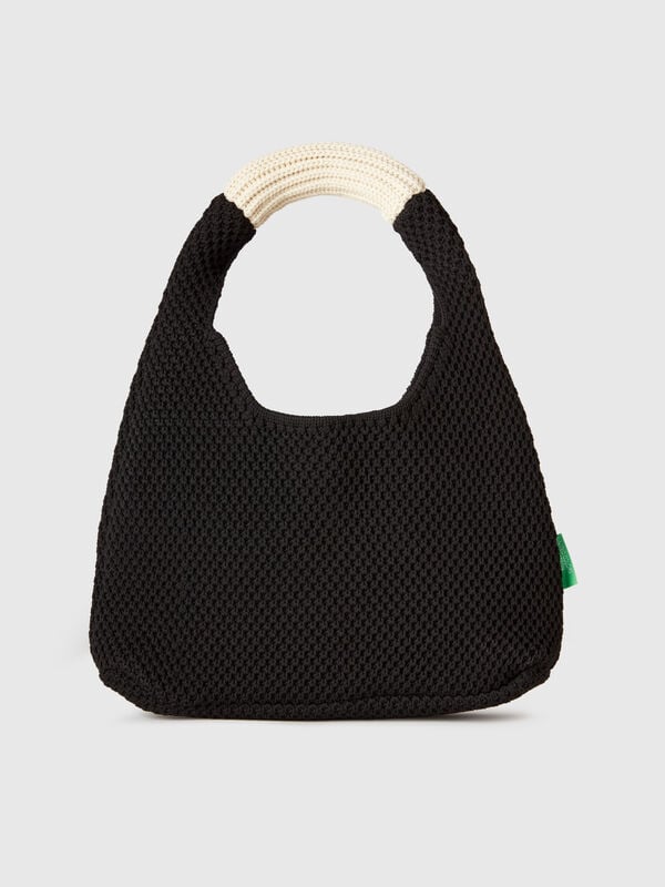 Bolso bandolera pequeño de crochet Mujer