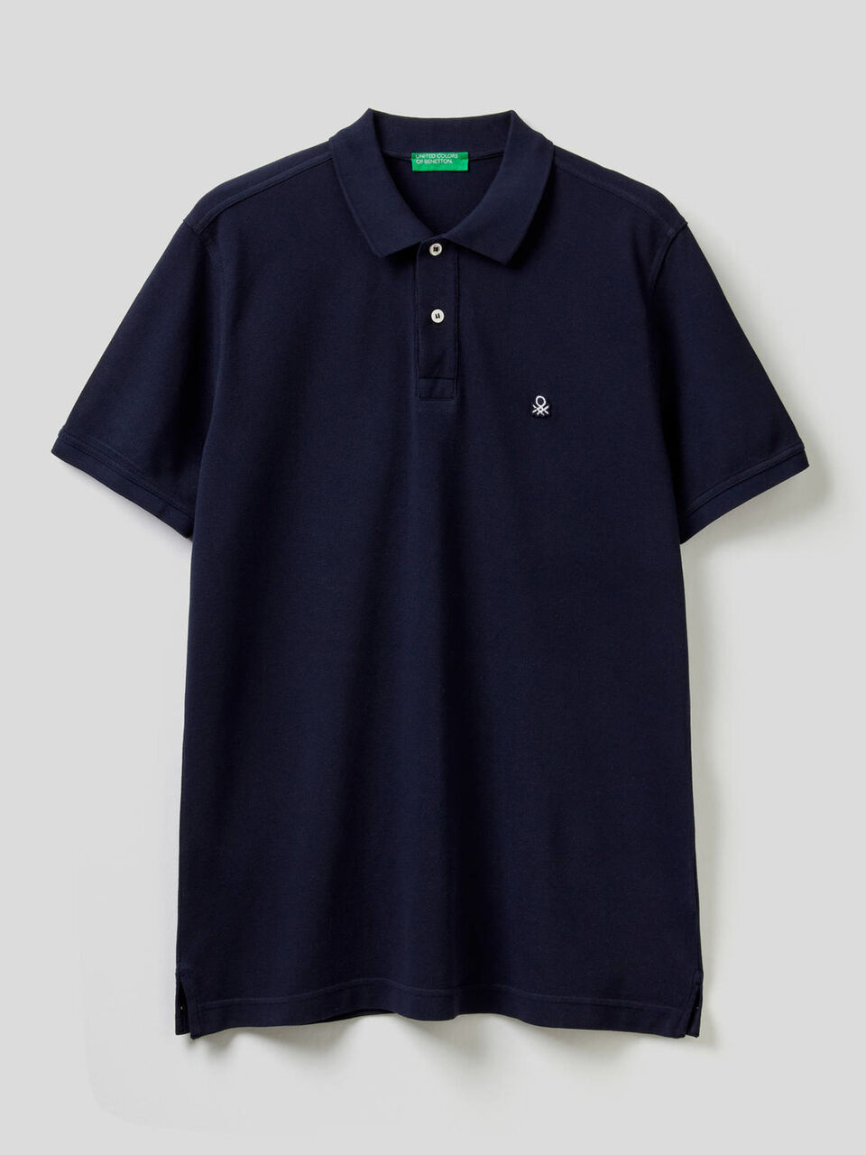 Polo de manga corta de 100 % algodón image number 1