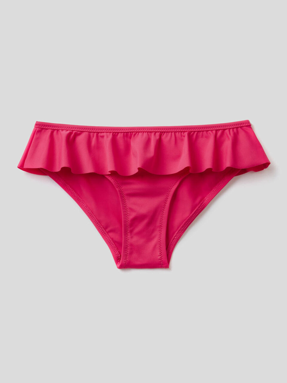 Braguita de bikini en ECONYL® con volante image number 1