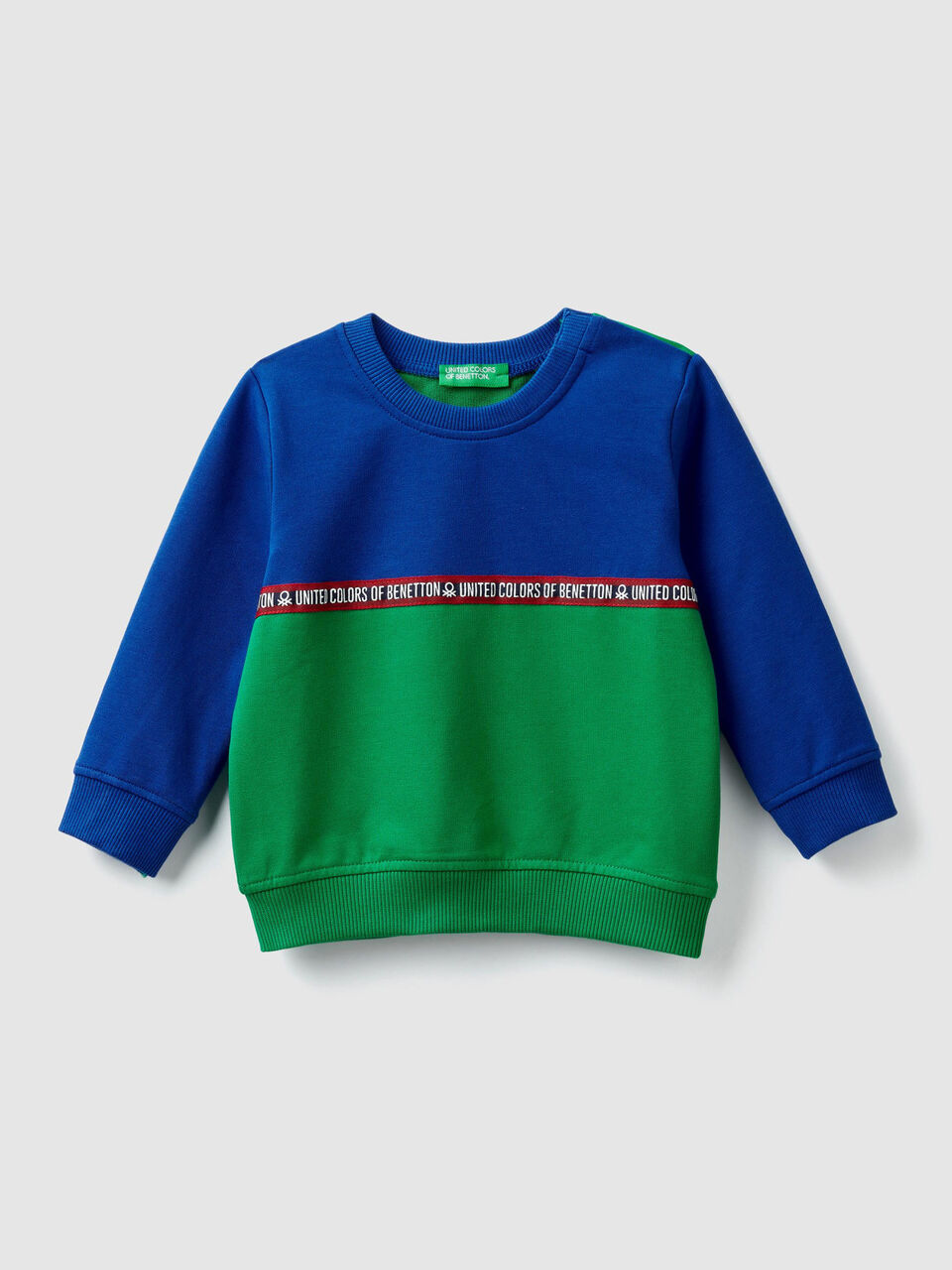 Sudadera color block image number 1