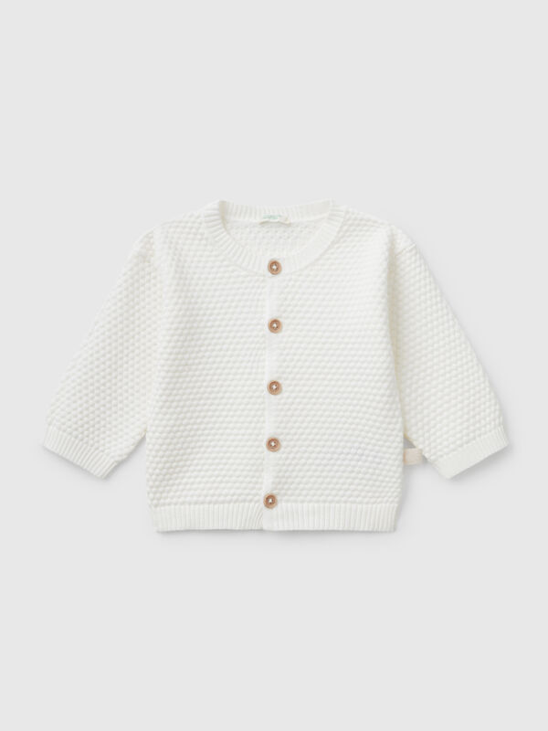 Chaqueta de punto 100% algodón Recién nacidos
