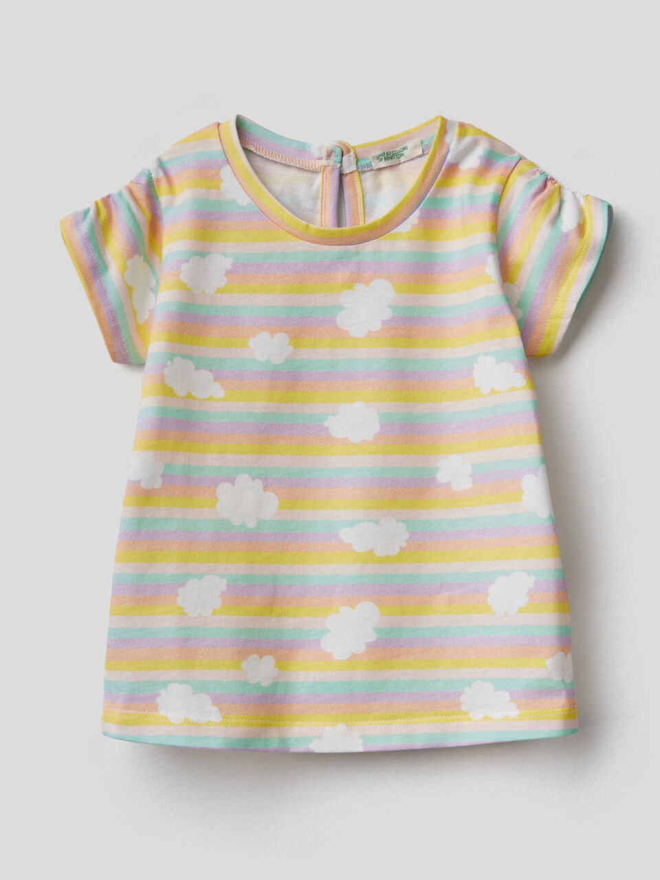 Camiseta estampada de 100 % algodón orgánico image number 1