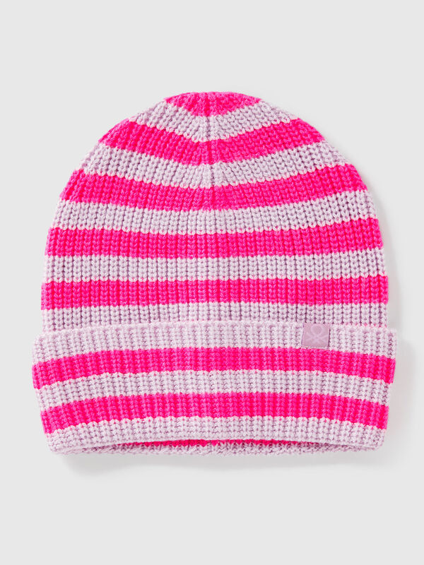 Gorro de punto a rayas Niño