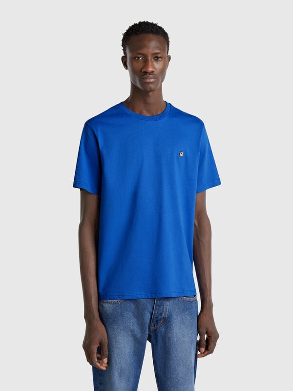 Camiseta básica de algodón  Hombre