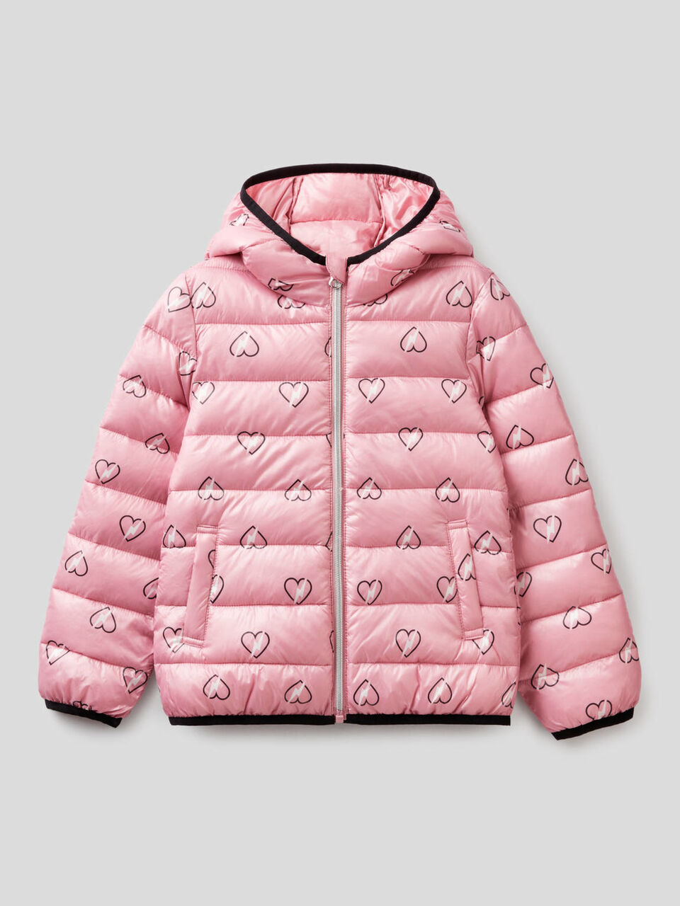 Chaqueta acolchada con estampado fantasía image number 1