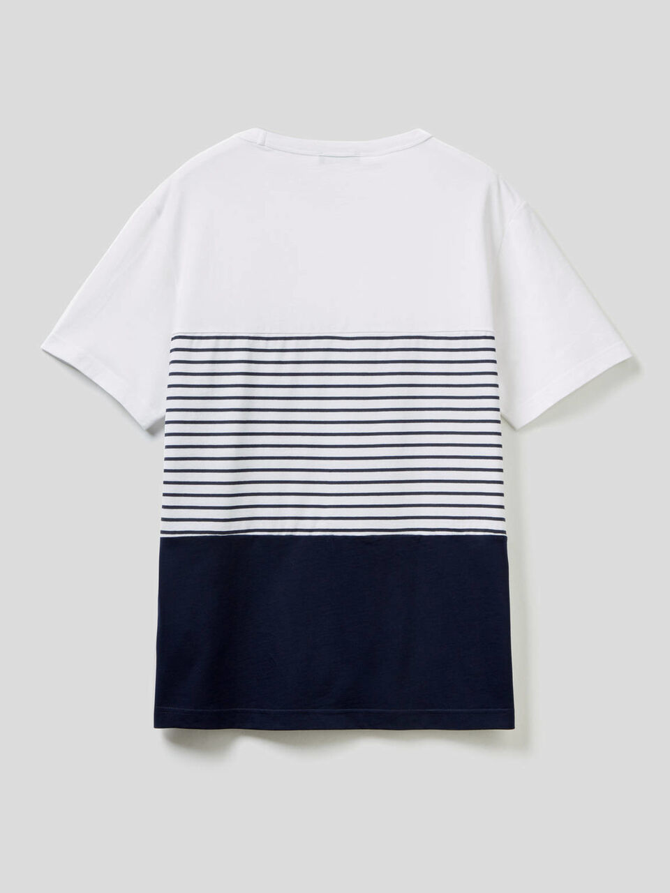 Camiseta de rayas color block image number 2