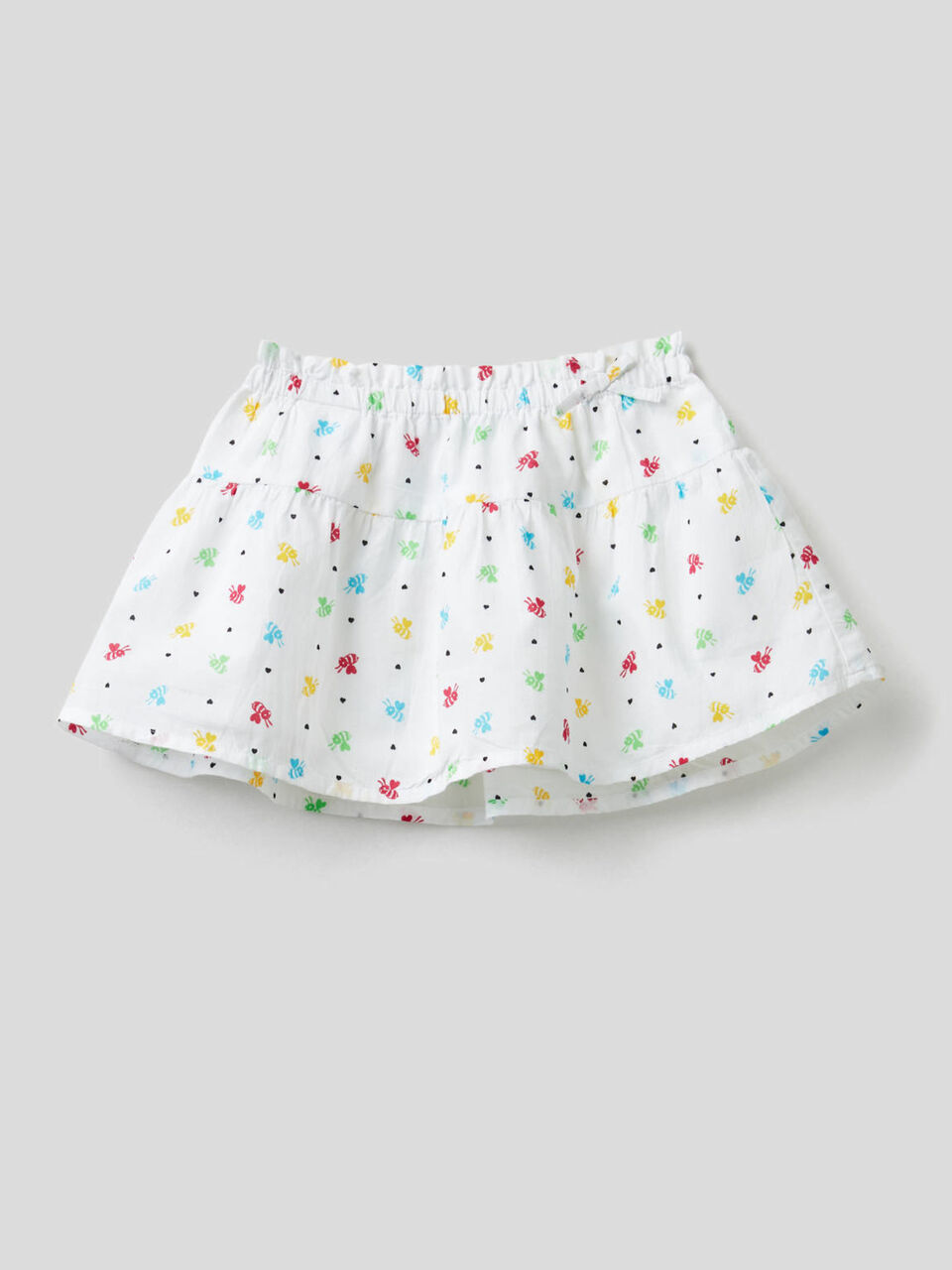 Faldita estampada de 100% algodón image number 1